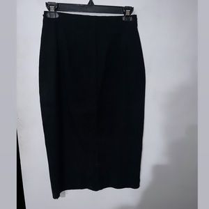 Dolce & Gabbana Black Pencil Skirt w/ Zipper